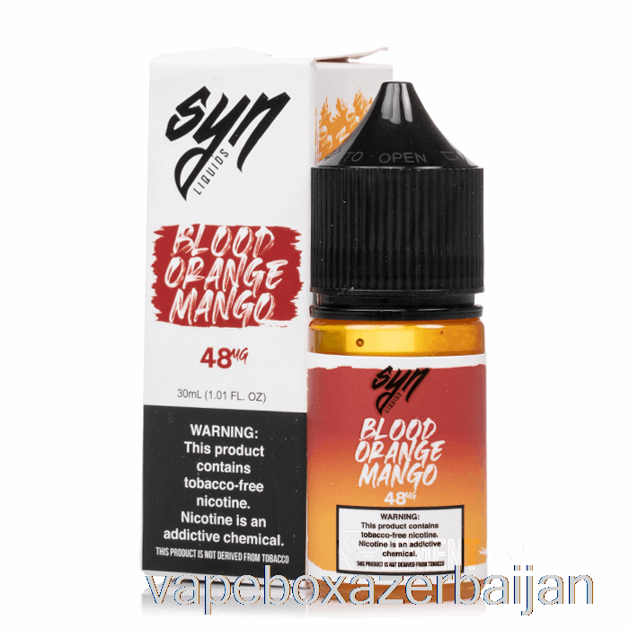 Vape Azerbaijan Blood Orange Mango - Syn Salts - 30mL 48mg